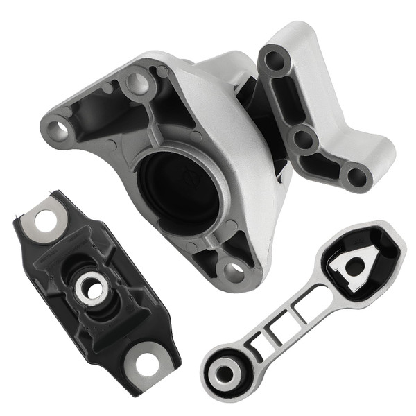 maXpeedingrods 3PCS Engine Motor & Trans Mount Set for Fiat 500 1.4L 2012 2013-2018 68073217AC