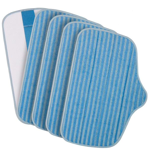 VCLENA 5 Pack Microfiber Mop Pads Compatible for Dupray Neat Steam Cleaner McCulloch MC1275 and Steamfast SF-275/SF-370