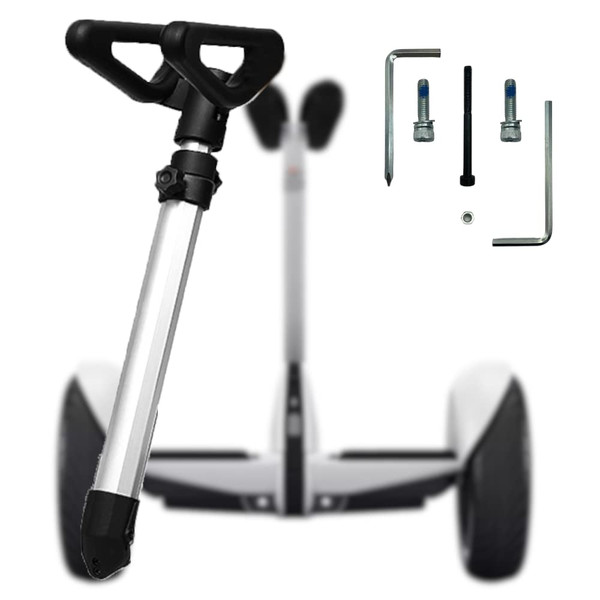 GLDYTIMES Handlebar for Segway Ninebot S Smart/mini PRO/mini LITE Self-balance Scooter Hoverboard Adjustable Handle bar Stand Release Knee Pressure 3-in-1 Hoverboard Handrail Bar (Handlebar Only)