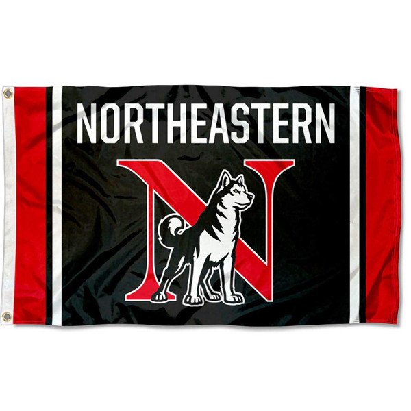 Northeastern Huskies Flag