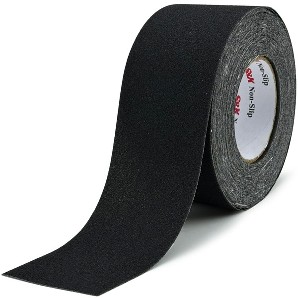 S&X Anti Slip Tape 3 Inch x 60 Ft, High Traction Grip Tape for Stairs Steps, Non-Skid Roll Non Slip Stair Tread Outdoor Indoor Waterproof, Weather-Resistant, Black