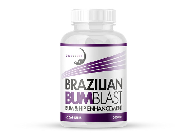 Brazilian Bum Blast - Bum Enlargement Pills, Butt Enhancer Tablet, Tone Round Firm Uplift Bigger Ass