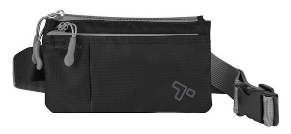 Travelon 6 Pocket Waist-Pack, Black, One Size Travelon 6 Pocket Waist-Pack, Black, One Size