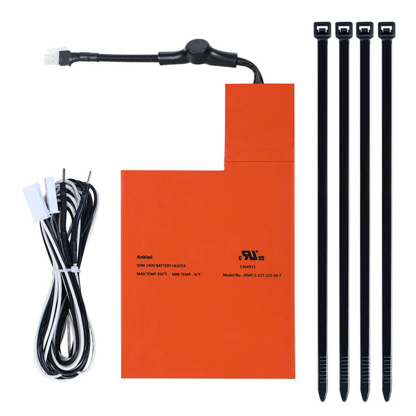 Ankiwi Battery Heater Pad for Generac Generator, Battery Warmer Pad for Generac 7101, Cold Weather Kit for 9kW-22kW Air-Cooled Standby Generators