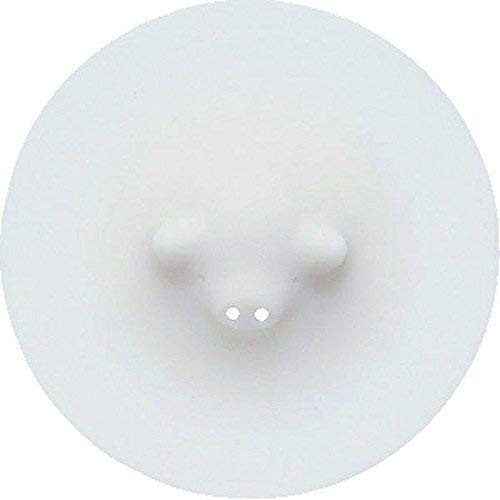 Marna White Piggy Steamer, 8-1/2"
