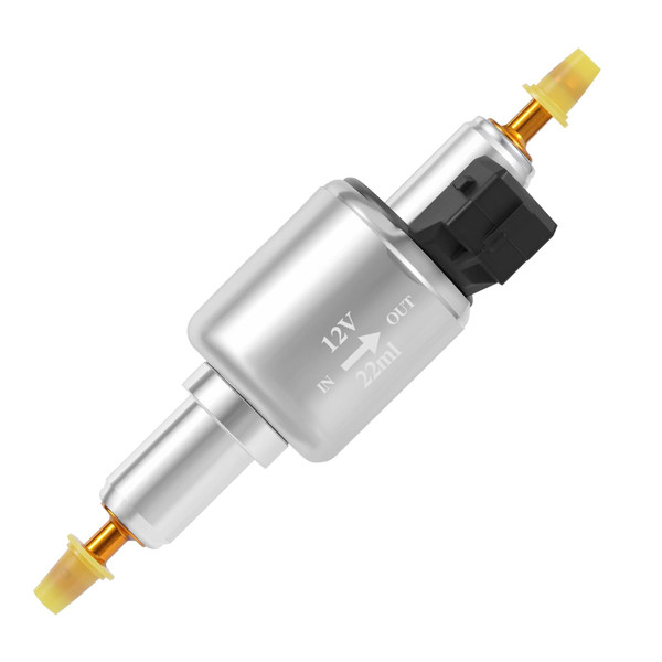 Diesel heater fuel pump, 12V 22ML quieter gas air heater electric fuel pump, used for 2KW 5KW 8KW air diesel parking heater pump.