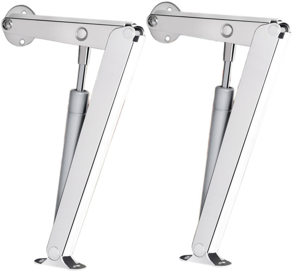 200N-60lbs Chest Heavy Duty Soft Close Lid Support Hinges Large & Long Chest Hinges for Wooden Box, Slow Lowering Pneumatic Heavy Lid Lifter Gas Struts