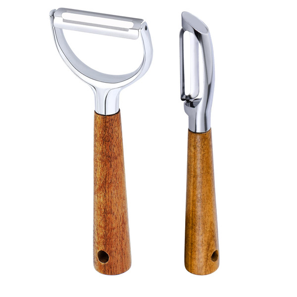 Left Handed Peeler 2 Pack, Lefty Kitchen Tools For Vegetable, Fruit, Potato, Carrot, Apple, Left/Right Hand Peelers