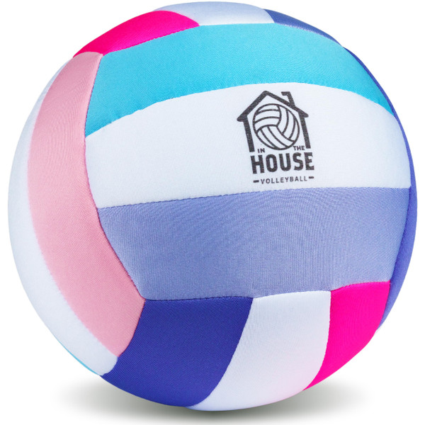 In The House Soft Indoor Volleyball for Girls (Ages 3+) – Realistic Feel and Bounce Home Training Ball for Indoor Play - Bring VBall Practice Home - Great Gift for any Volleyball Player