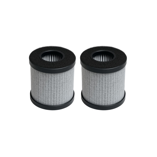 Nispira Filter Replacement For CALODY E-L2 Easycare CleanLight KeySmart Portable Car Air Purifier 3-in-1 HEPA Activated Carbon, 2 Packs