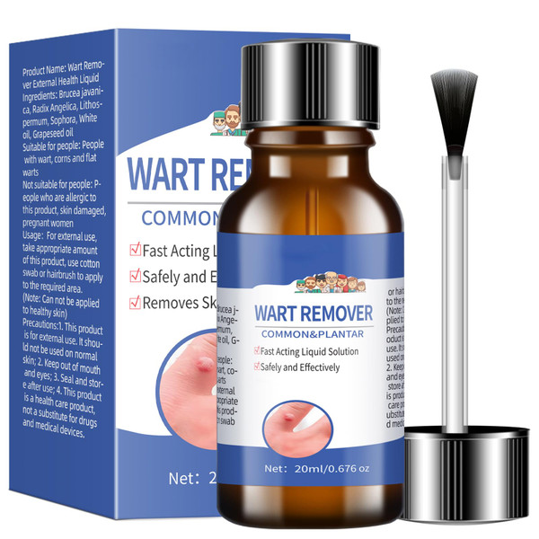 Likluc Fast-Acting Wart Remover Gel with Freeze Off Technology - Genital, Common Warts & Plantar wart Remover for Feet, Skin & More Likluc Fast-Acting Wart Remover Gel with Freeze Off Technology - Genital, Common Warts & Plantar wart Remover for Feet, Skin & More