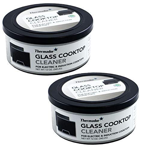 Thermador 12010031 Glass Cooktop Cleaner For electric & induction cooktops Set of Two 12-ounce tubs