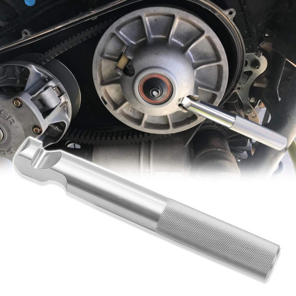 Belt Changing Tools Belt Replacement Tools Clutch Removal Wrench Tool Kit Compatible with Polaris RZR 900 S 1000 S XP 800 Turbo - Silver