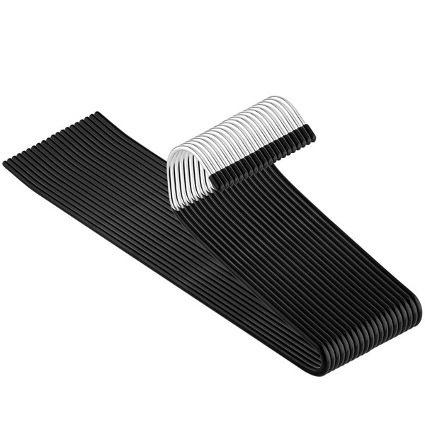 Corodo Metal Pants Hanger 20 Pack Open Ended Jeans Hangers Closet Space Saving for Trouser/Blanket/Jeans, Non Slip Hangers Strong Durable