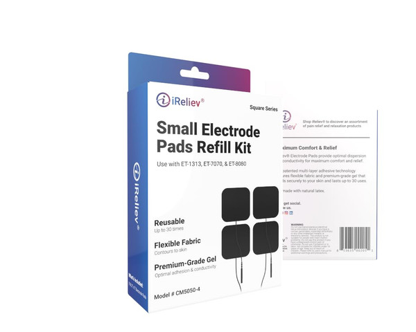 iReliev OTC Electrode Pads Refill Kit, 16 Premium Electrodes