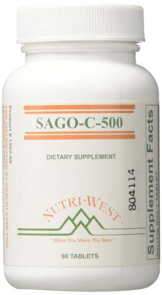 Nutri-West - Sago-C-500 90 Tablets