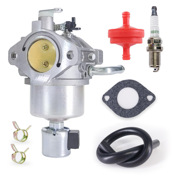 594605 Carburetor with Gaskets Kit Replacement for 17.5 14Hp - 18Hp Engine 594605 594601 792768 591734 594603 Carb Single Cylinder Engine