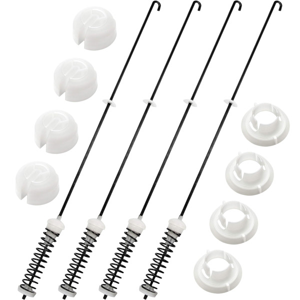 NTW4516FW2 NTW4516FW3 NTW4516FW1 NTW4605EW0 Washer Suspension Rod kit for A.mana Whirl.pool WTW4800BQ1 WTW4816FW2 WTW4816FW2 Models W10780045 Suspension Rods by TOMOON