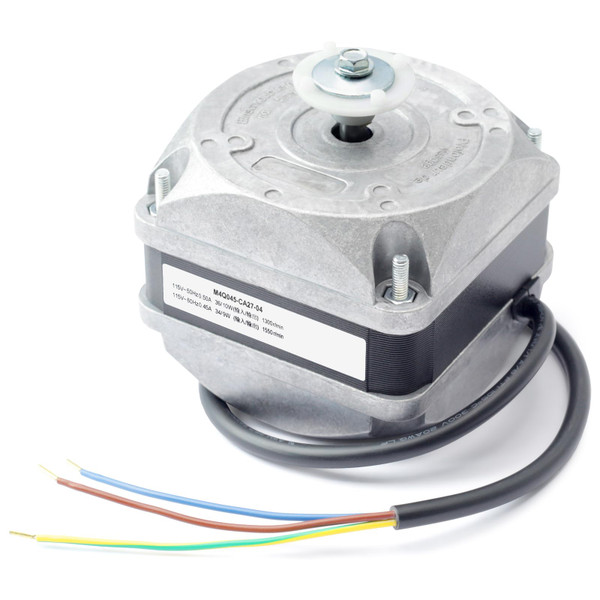M4Q045-CA27-04 Replacement for ebm-papst Fan AC Motor 115V 50/60Hz 0.50A 36/10W 34/9W 1550RPM Shaded Pole Condenser Motor for Refrigeration Equipment Freezer