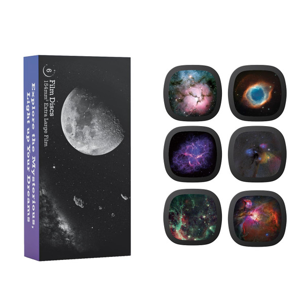 Realistic Discs - Discs for Ainael Galaxy Projector, 5k Ultra HD Slide for Home Planetarium, 6 Discs Set Without Projector (Nebula 2) Realistic Discs - Discs for Ainael Galaxy Projector, 5k Ultra HD Slide for Home Planetarium, 6 Discs Set Without Projector (Nebula 2)