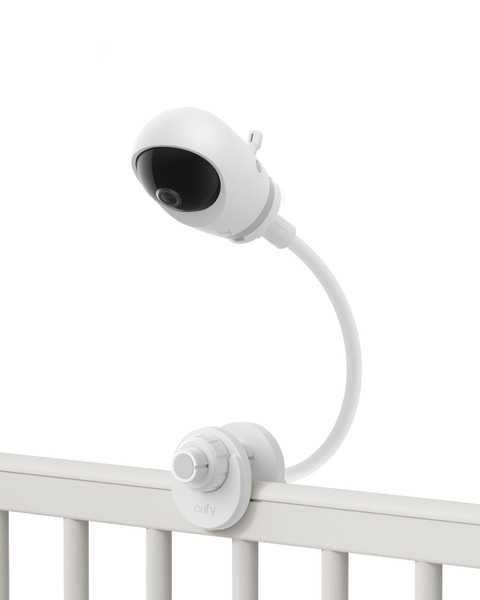 eufy Security Baby Monitor Crib Mount, Compatible with eufy Baby Monitor E20/E21, 16 Inch Flexible Arm Bracket, Attach to Baby Crib, No Tools Needed, No Wall Damage (Camera Not Included)