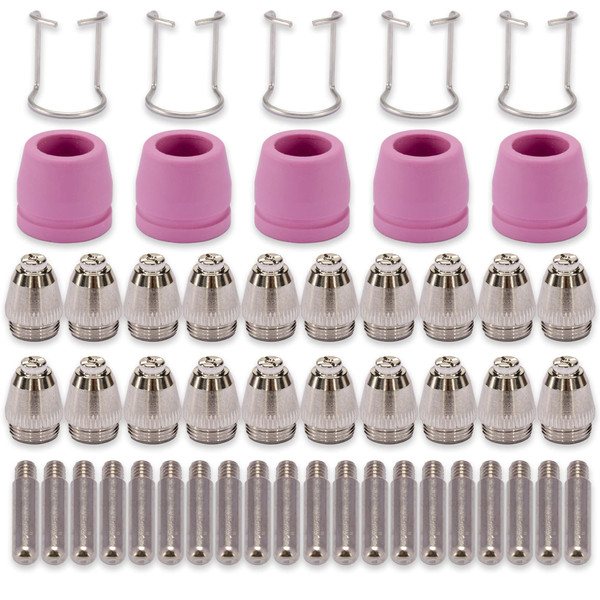 SG-55 AG-60 WSD-60 .030" Plasma Cutter Cutting Torch Tip Nozzles Consumables Kit 50pk
