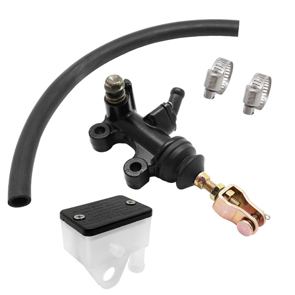 M MATI Rear Brake Master Cylinder Assy for Honda ATC350 ATC350X 1985-1986 43500-HA5-671 43500-HA5-006 43500-HA5-016