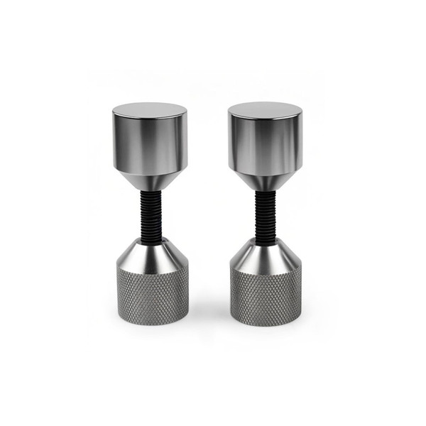 CNWZYMX 2 Pcs Stainless Steel Flange Two Hole Pins Set - 1-5/8'' Diameter Alignment Pin