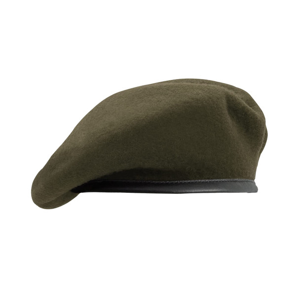 Nawati US Army Style Berets, 100% Wool British Military Berets for Men, Fashionable and Vintage Women's Beret Hats-Green