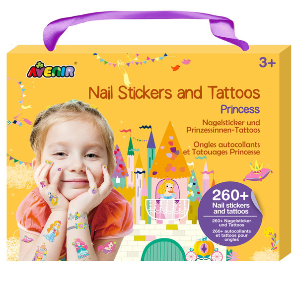 Avenir - Nail Stickers & Tattoos - Princess