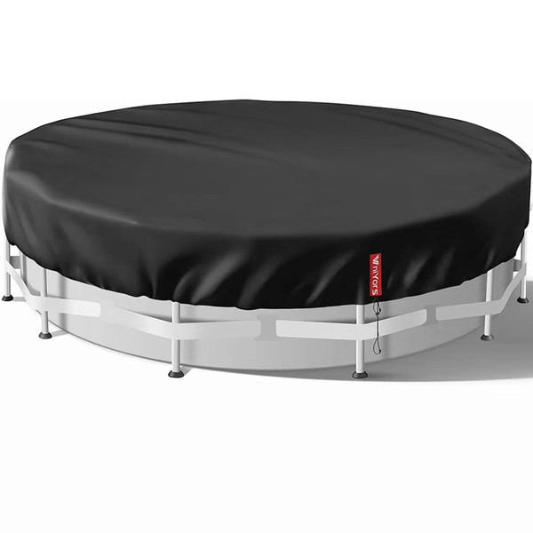 VniYors 14 Ft Round Winter Pool Cover, Heavy Duty Thickened 420D Pool Covers for Above Ground Pools, Cold-Resistant and Tear-Resistant Above Ground Pool Cover