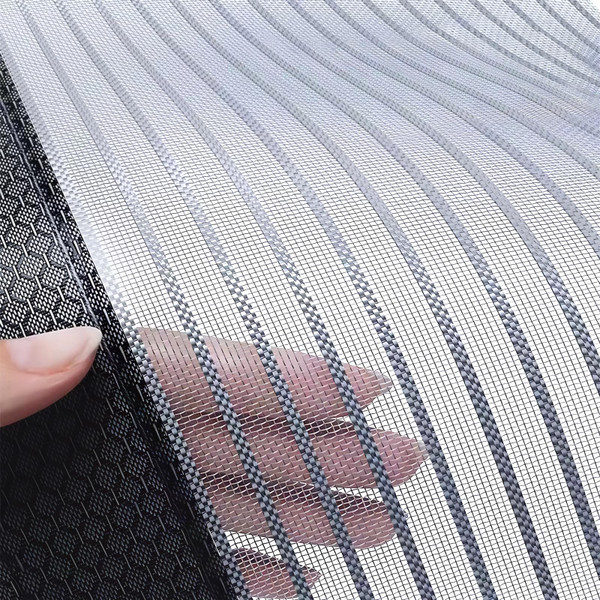 Heavy Duty Door Screen Magnetic Closure, LOVIGA Thickened Fiberglass Screen Door Mesh, Self Sealing, Tear Resistant, Easy Assemble, Fine Mesh Keep Bugs Out Fit Door Size 36 Inch X 80 Inch Black