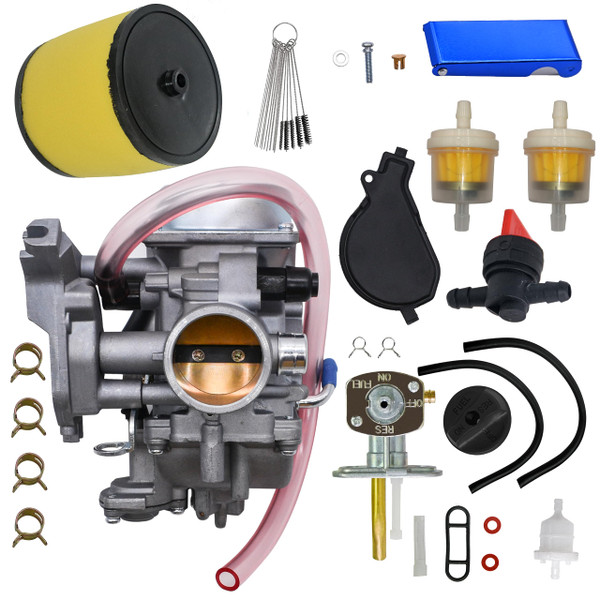 Lanigram 0470-504 Carburetor Fit for 2004 Arctic Cat Automatic Manual Carb With Air Filter and petcock Kit