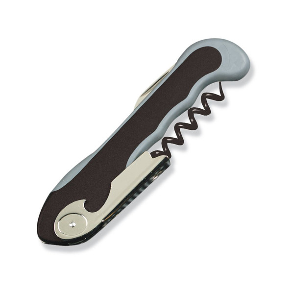 Soft Touch Waiter's Corkscrew Black/Gray #85-135 Soft Touch Waiter's Corkscrew Black/Gray #85-135