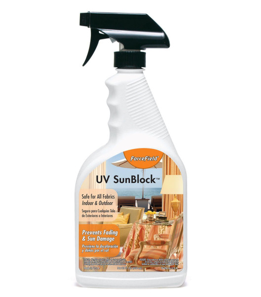 ForceField® UV Sunblock Fabric Fade Protector Prevent UV Ray Damage - 22oz