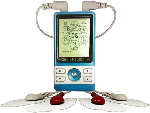 Santamedical Tens Unit Electronic Pulse Massager with Rechargeable Battery