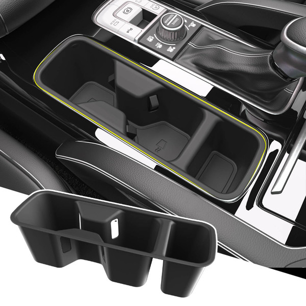 powoq Cup Holder Compatible with 2020-2025 Kia Telluride Water Cup Holder Center Console Inserts Replacement for 2020-2025 Kia Telluride Accessories