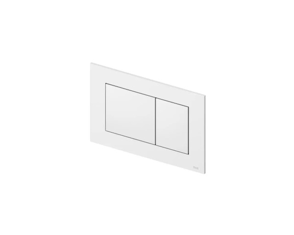 TECE Now 9240400 Toilet Plate with Two Flush Mechanism-Can be Operated from Top and Front, 4.3, White