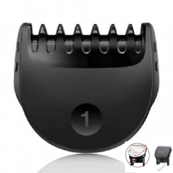 Braun Replacement #1 Fix Comb for Plastic Blade Version, Types 5513, 5514, 5515, 5541