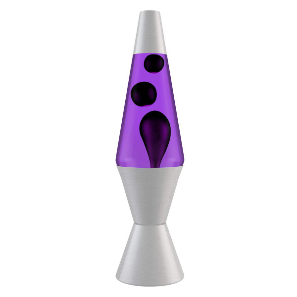 Purple & Black Lava Lamp - 14.5" by Toy Joy