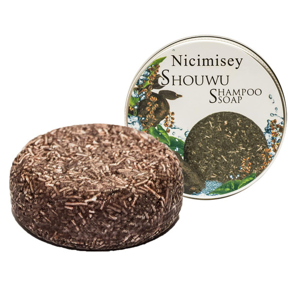 Nicimisey Solid Shampoo Bar - Natural Darkening, Hair Loss Treatment & Regrowth for Men & Women