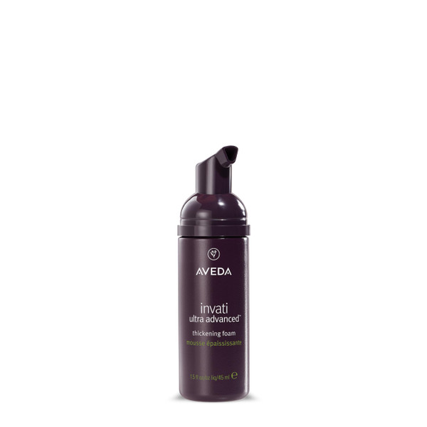 Aveda Invati Ultra Advanced Thickening Foam | Styling Foam for Thin & Thinning Hair | Instantly Thickens Hair | Flexible Hold | 97% Naturally Derived*, 1.5 Fl Oz