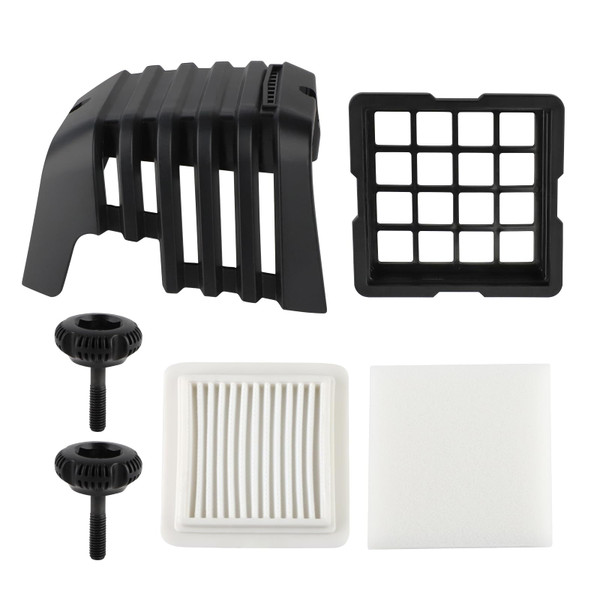 SIMPERAC SRM 2620 Air Filter Cover Kit for Echo SRM-2620 SRM-2620T PE-2620 PAS-2620 SRM-3020 PPT-2620 SRM 2620 Weed Eater Trimmer SRM 2620 Air Filter Tune Up Kit with Air Filter Cover Fastener Knob