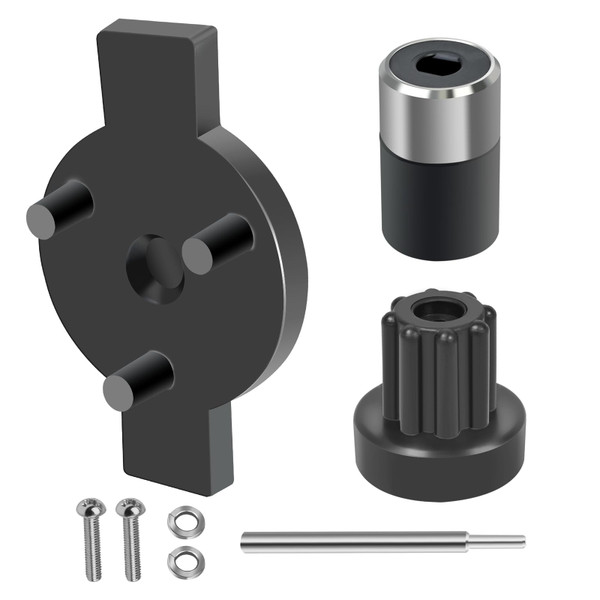 AQBB CAC104 503357 Big Stix Immersion Blender Coupler compatible with Waring Blenders， Coupling Kit Fits models WSB25X, WSB50, WSB55, WSB60, WSB65, WSB70 and WSBPPW