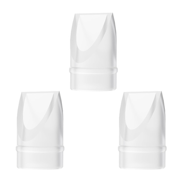 HORIGEN Duckbill Valves Compatible with E4, Original Horigen E4 Breast Pump Replacement Accessories, 3 Pack