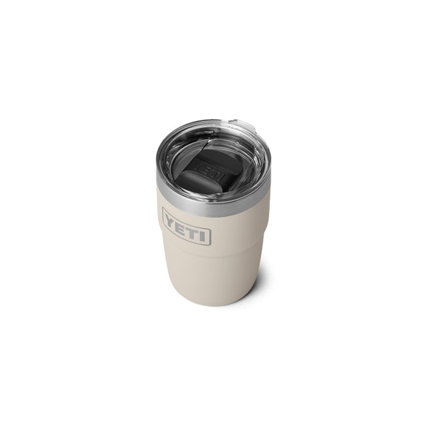 YETI Rambler 8 oz Stackable Cup, Stainless Steel, Vacuum Insulated Espresso Cup with MagSlider Lid, Cape Taupe