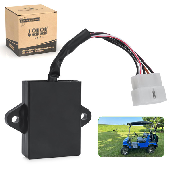 10L0L Golf Cart CDI Box Module Ignition Coil JG5-82305-00-00 for Yamaha Gas Golf Cart G9 1991-1995,Replaces OEM 99999-02368