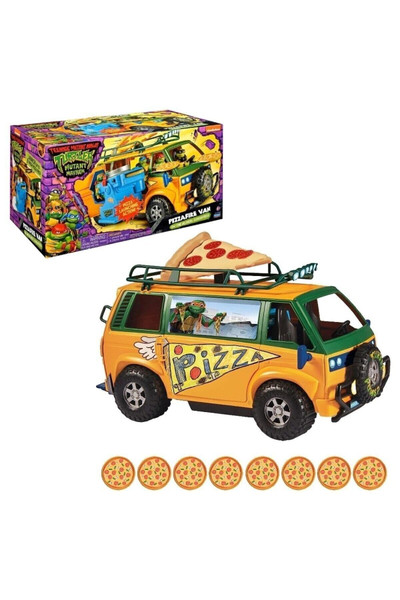 Teenage Mutant Ninja Turtles: Mutant Mayhem Pizza Fire Delivery Van by Playmates Toys