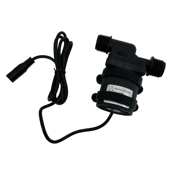 SHYSKY DC40C-2460 Micro Brushless DC Water Pump 24V 28W, 19ft 237GPH, Waterproof, 1/2 inch threaded ports, Low Noise Stable Long-term Work, Submersible or Land Use, For Small cooling, gardening