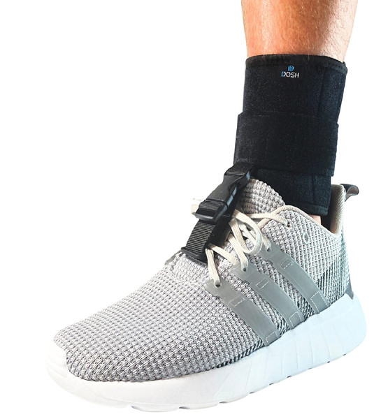 Dosh AFO Foot Drop Brace - Drop Foot Brace for Walking - AFO - Unisex (Black)-1765471423